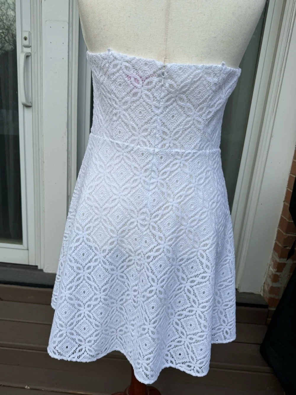LILLY PULITZER Jennilee Dress in Treliss Lace. Modified. L - Picture 5 of 16